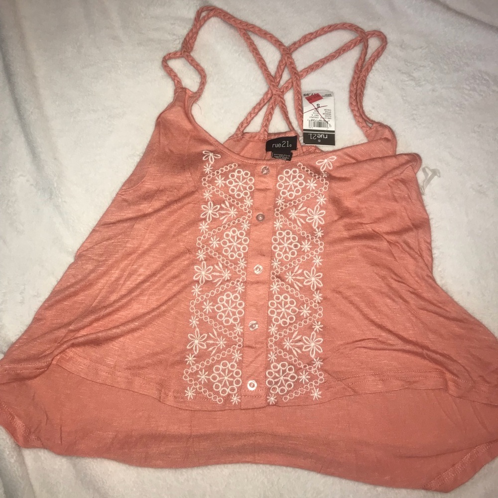 Rue21 High low crop tank - Picture 2 of 5